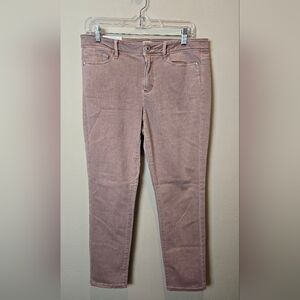 J. Jill Denim Pink Skinny Ankle Jeans NWT